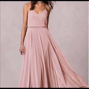 Jenny Yoo floor length Inesse Dress